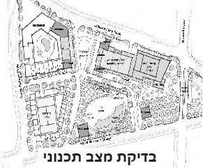 בדיקה בנוגע לתכניות אפשריות לשימוש בנכס, תוספות בניה אפשריות, הגדלת זכויות בניה בנכס, תוודה כי הנכס תואם להיתר של הועדה המקומית לתכנון ובניה. תבדוק קיומם של צווים החלים על הנכס. תספק מידע תכנוני על המגרש הסמוך לנכס ועוד